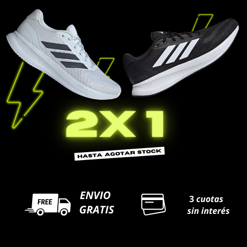 🔥👟 ¡2x1 en Adidas Falconrun! 👟🔥