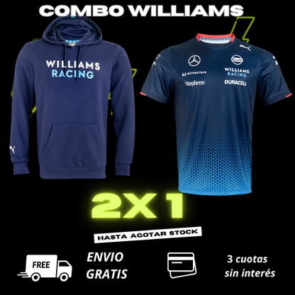 🏁 COMBO WILLIAMS RACING x FRANCO COLAPINTO 🏎️