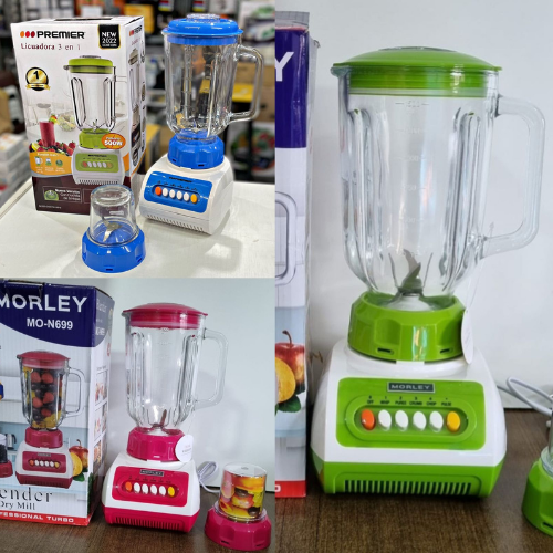 🍉🍇 LICUADORA PREMIER 3 EN 1 + MIXER 🍌🍓