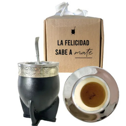 ☕🔥 PAVA ELÉCTRICA KANJI + MATE IMPERIAL PREMIUM 🧉✨