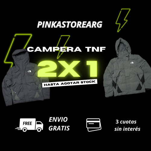 2x1: Campera Puffer The North Face 🔥💥